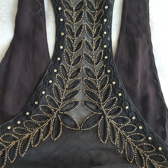 Free People Twilight Mini Dress Boho size S - Picture 5 of 6